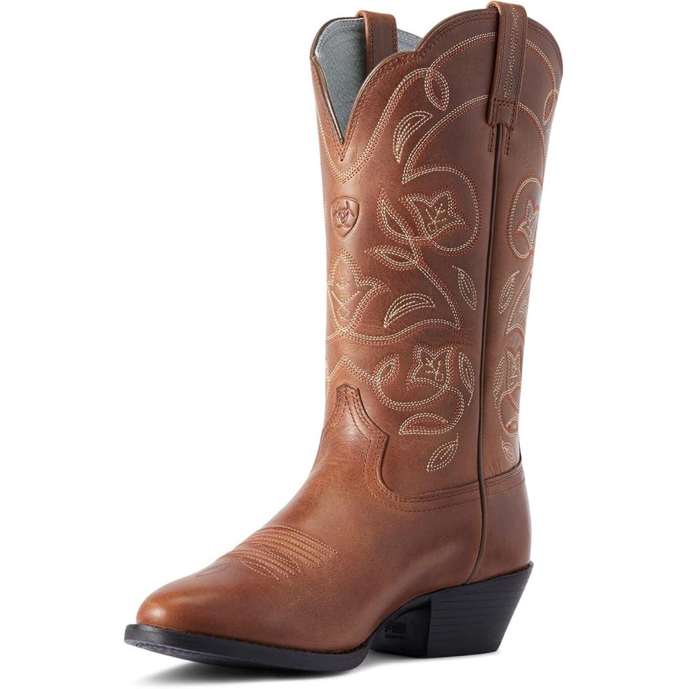 imageAriat Womens Heritage Western R Toe Western Cowboy BootRusset Rebel