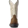 ARIAT Groundbreaker Square Toe H2O Steel Toe Mens Boot(Rye Brown/Cream)