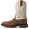 ARIAT Groundbreaker Square Toe H2O Steel Toe Mens Boot(Rye Brown/Cream)