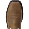 ARIAT Groundbreaker Square Toe H2O Steel Toe Mens Boot(Rye Brown/Cream)
