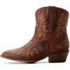 ARIAT Women’s Carlin Bootie Western Boot(Dark Sierra)