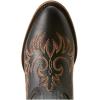 ARIAT Women’s Carlin Bootie Western Boot(Luxe Black)