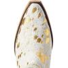ARIAT womens Dixon Haircalf Western BootFashion Boot(White Metallic Hair on)
