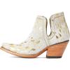 ARIAT womens Dixon Haircalf Western BootFashion Boot(White Metallic Hair on)