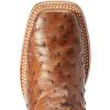 ARIAT womens Donatella Western Boot(Distressed Chocolate Full Quil)