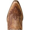 ARIAT womens Jukebox Western Boot(Naturally Distressed Brown)