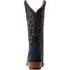 ARIAT womens Jukebox Western Boot(Polo Blue Suede)