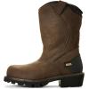 Ariat Men’s Powerline Pull-on Waterproof 400g Composite Toe Work Boot(Oiled Dark Brown)