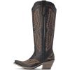 Ariat Women’s Cassanova Western Boot(Brooklyn Black)