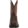Ariat mens Big Rig Composite Toe Work Boot(Dark Brown/Distressed Brown)