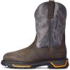 Ariat mens Big Rig Composite Toe Work Boot(Iron Coffee)