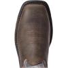 Ariat mens Big Rig Composite Toe Work Boot(Iron Coffee)