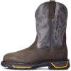 Ariat mens Big Rig Composite Toe Work Boot(Iron Coffee/Slate)