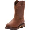 ARIAT Men’s Workhog Waterproof Saddle Vamp Boots(Brown)