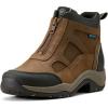 Ariat Women’s Terrain Zip Waterproof Boot, Palm Brown, 9.5