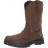 Ariat mens Turbo Moc Toe Waterproof Carbon Toe Work Boot(Mocha)