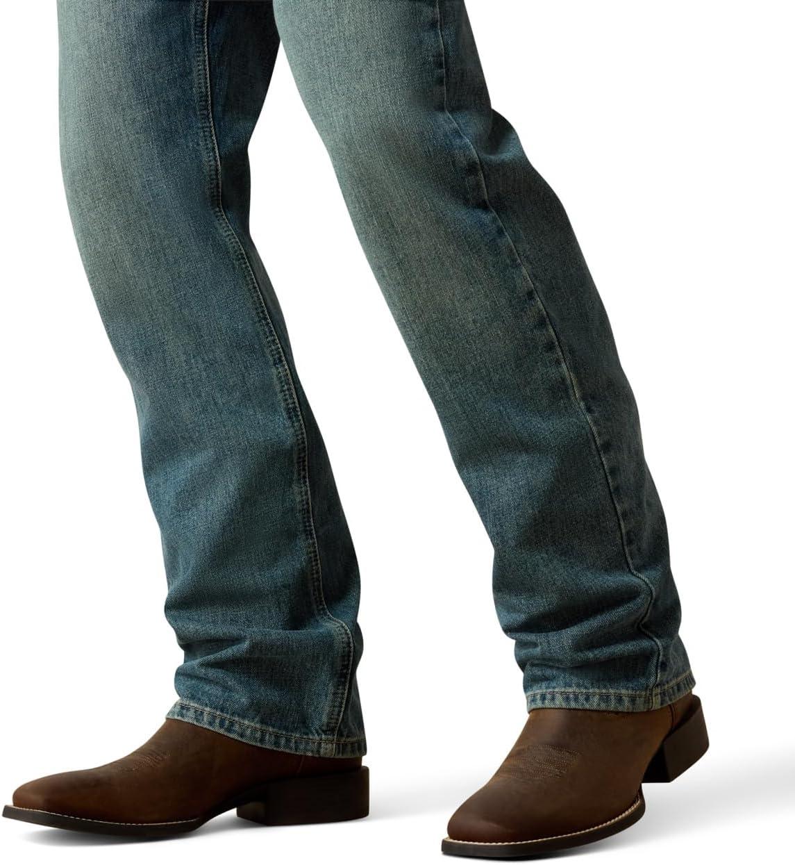 imageARIAT Mens M2 Relaxed Boot Cut JeansGranite