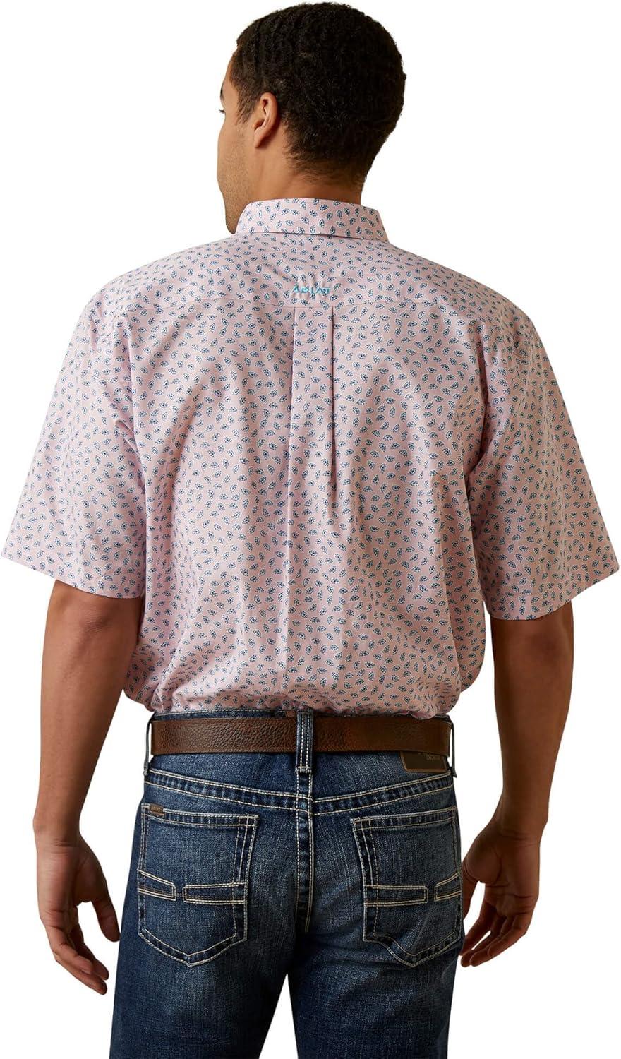 imageARIAT Mens Wrinkle Free Wendell Classic Fit ShirtLilac