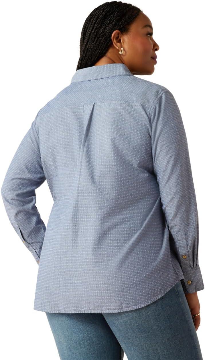 imageAriat Womens Real Billie Jeans ShirtChambray Dobby