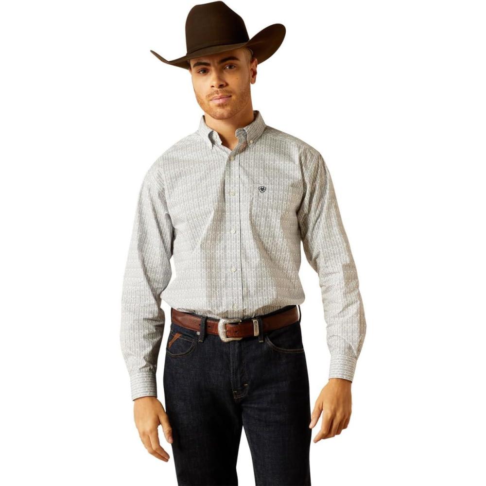 imageARIAT Mens Pro Series Classic Fit ShirtWhite