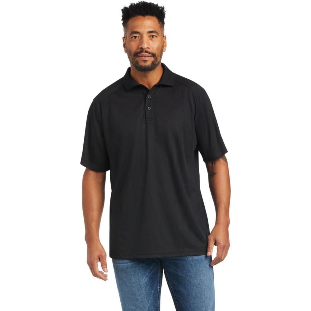 imageARIAT Mens Tek PoloBlack