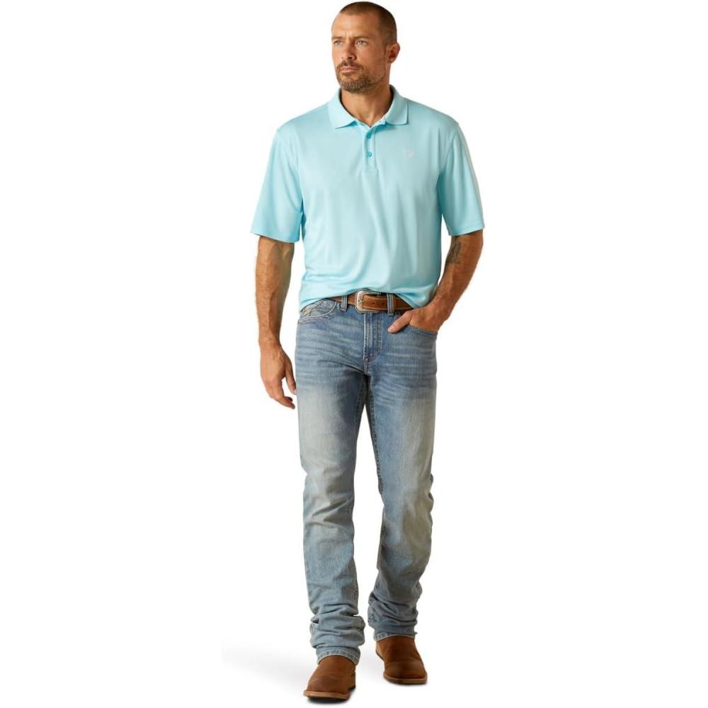 imageARIAT Mens Tek PoloCenote Aqua