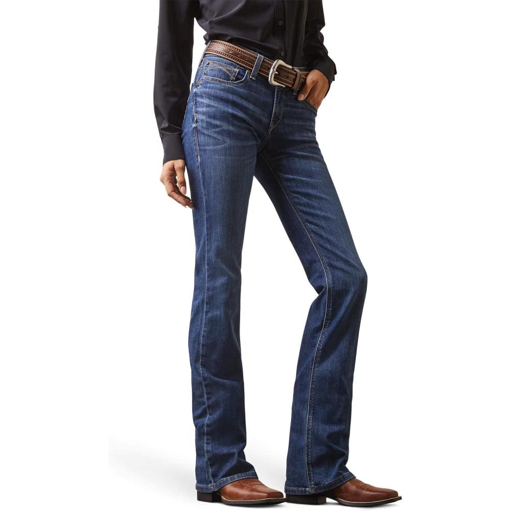 imageARIAT Womens Real Perfect Rise Leila Boot Cut JeanIrvine
