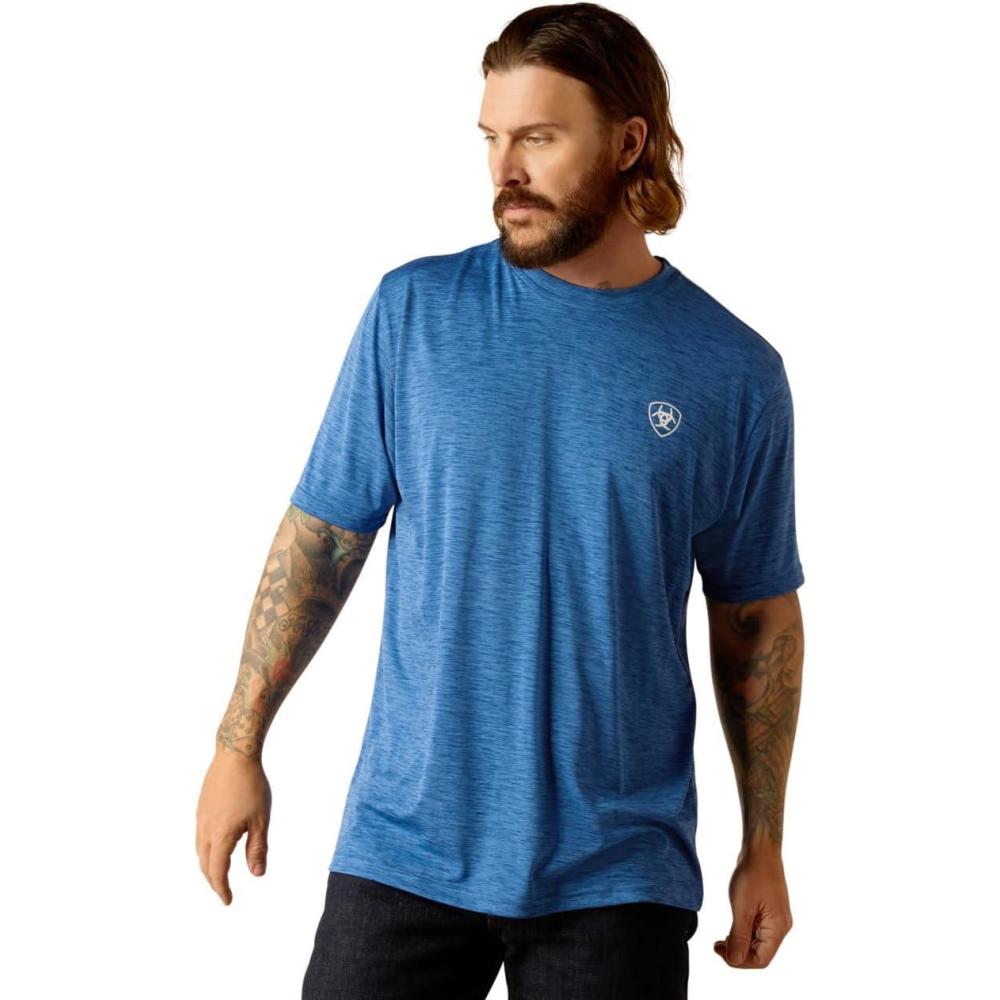 imageAriat Mens Charger Spirited TShirtMonaco Blue