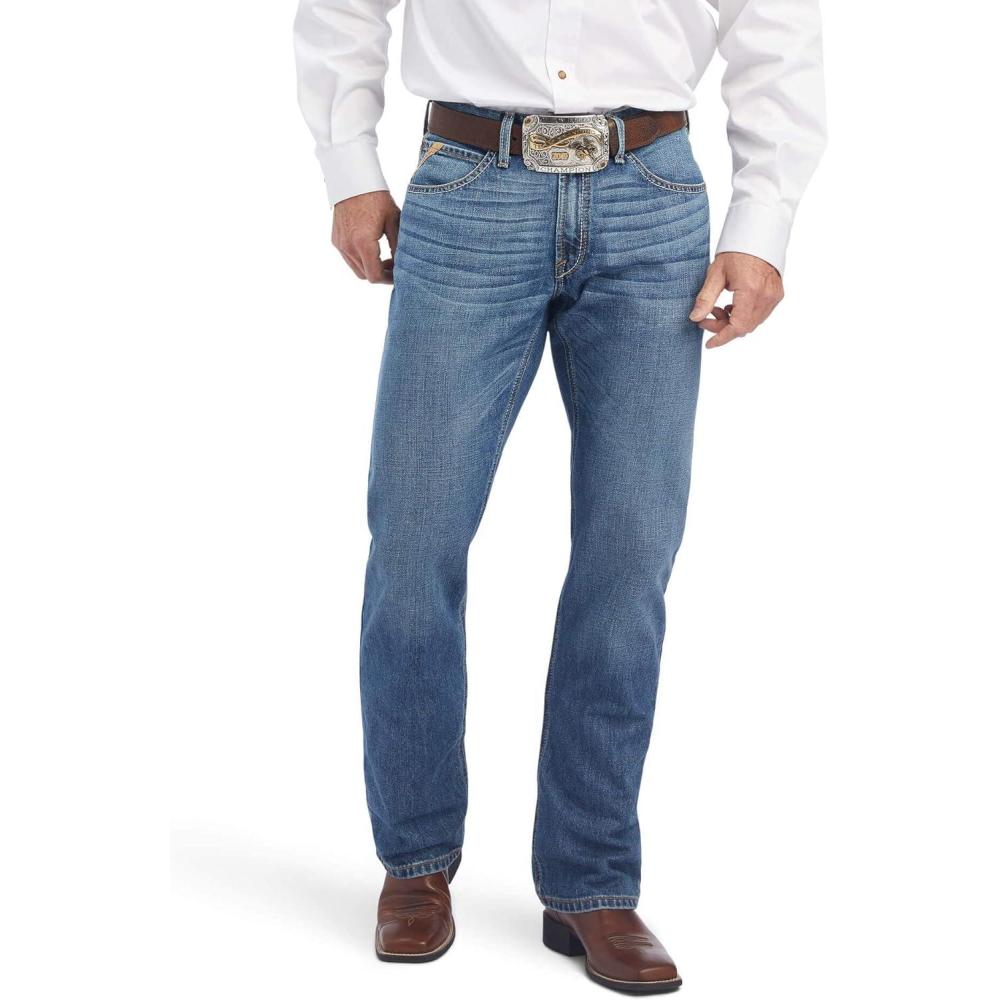 imageAriat Mens M4 Relaxed Madera Straight Leg JeanRiverbend