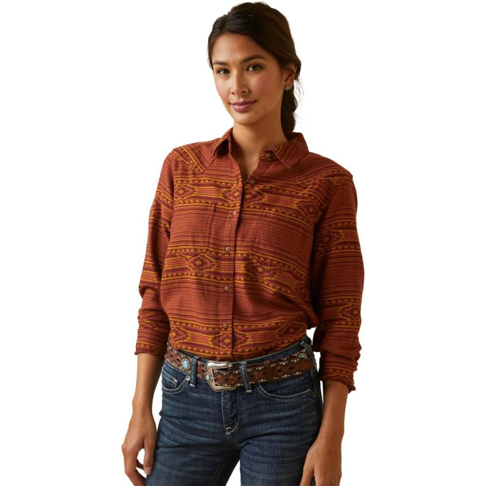 imageAriat Womens Real Billie Jeans ShirtCanyon