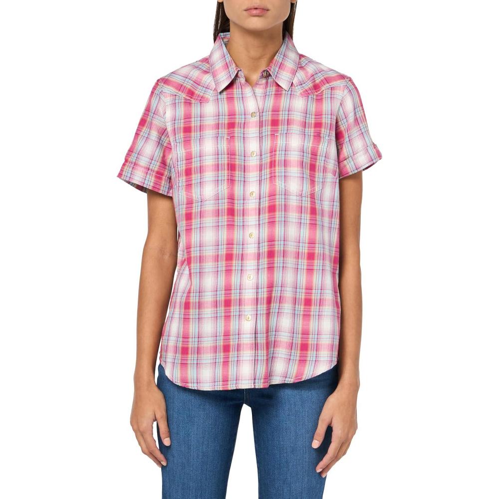 imageAriat Womens Real Billie Jeans ShirtMerida Plaid