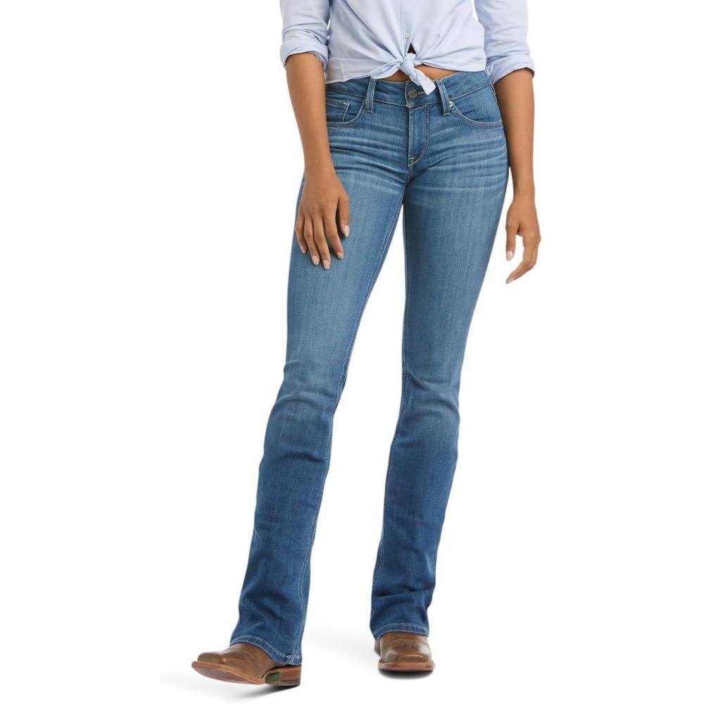 imageREAL Mid Rise Patricia Boot Cut Jean