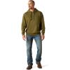 ARIAT Embossed Logo Hoodie, Winter Moss, X-Large