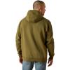ARIAT Embossed Logo Hoodie, Winter Moss, X-Large