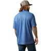 ARIAT Men’s All Over Print Polo(Cobalt)