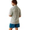 ARIAT Men’s All Over Print Polo(White Serape)
