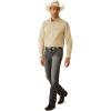 ARIAT Mens Barb Shield T-Shirt(Khaki)