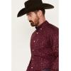 ARIAT Men’s Graham Classic Fit Shirt(Magenta Purple)