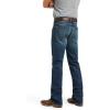 ARIAT Mens M5 Straight Stretch Remming Stackable Straight Leg Jean(Blue)