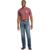 ARIAT Mens M5 Straight Stretch Remming Stackable Straight Leg Jean(Fargo)