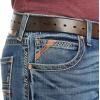 ARIAT Mens M5 Straight Stretch Remming Stackable Straight Leg Jean(Fargo)