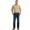 ARIAT Mens M5 Straight Stretch Remming Stackable Straight Leg Jean(Ford)