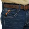 ARIAT Mens M5 Straight Stretch Remming Stackable Straight Leg Jean(Ford)