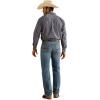 ARIAT Mens M5 Straight Stretch Remming Stackable Straight Leg Jean(Hamilton)