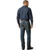 ARIAT Mens M5 Straight Stretch Remming Stackable Straight Leg Jean(Lennox)