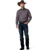ARIAT Mens M5 Straight Stretch Remming Stackable Straight Leg Jean(Nightingale)