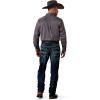 ARIAT Mens M5 Straight Stretch Remming Stackable Straight Leg Jean(Nightingale)
