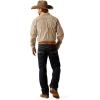 ARIAT Mens M5 Straight Stretch Remming Stackable Straight Leg Jean(Turner)