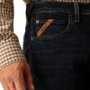ARIAT Mens M5 Straight Stretch Remming Stackable Straight Leg Jean(Turner)