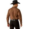 ARIAT Men’s Pro Series Classic Fit Shirt(Brown)
